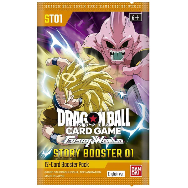 Dragon Ball ST-01 Story Booster 01 Booster Pack - Japanese