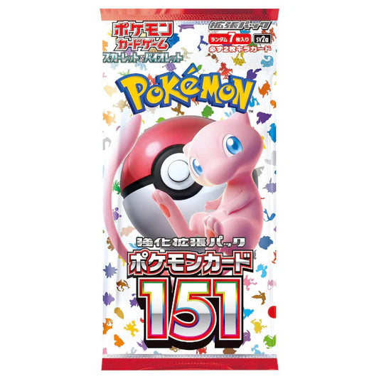 Japanese Pokemon 151 Booster Pack