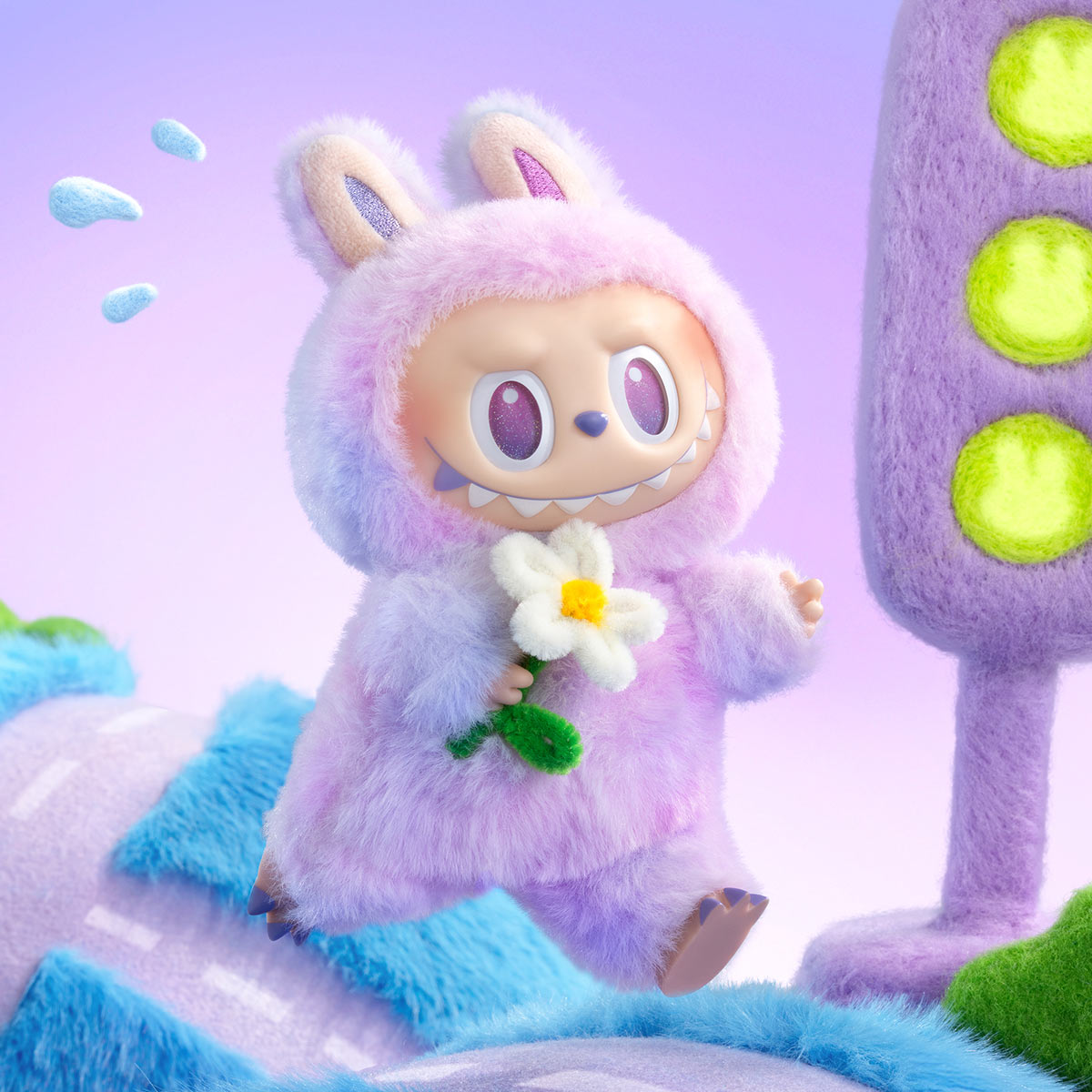 THE MONSTERS Big into Energy Series - Vinyl Plush Pendant Blind Box