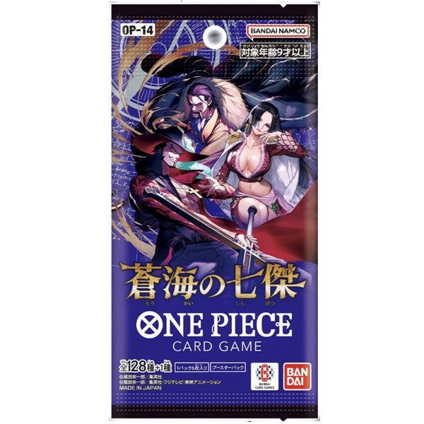 One Piece OP-14 The Azure Sea's Seven Booster Pack - Japanese – TC