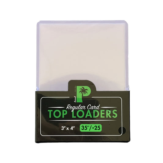 Palms Off Grading 35pt Top Loaders Card Protector - Pack of 25