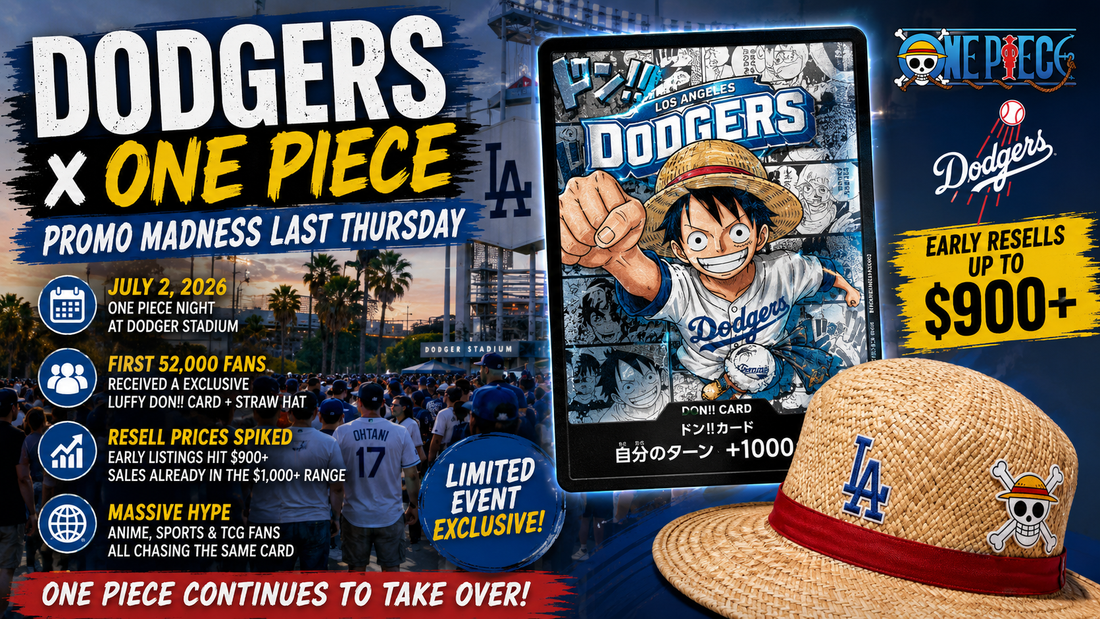 The Dodgers x One Piece Promo Madness Shows How Big One Piece Collecting Has Become