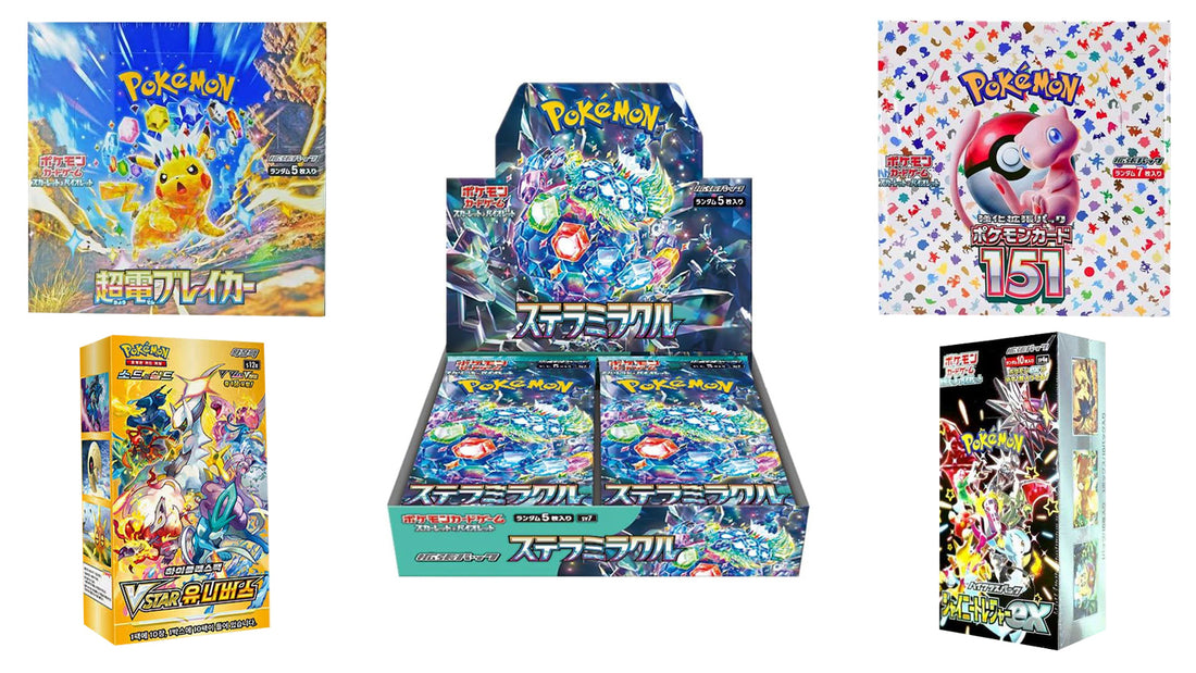 Japanese Pokemon cards for new collectors
