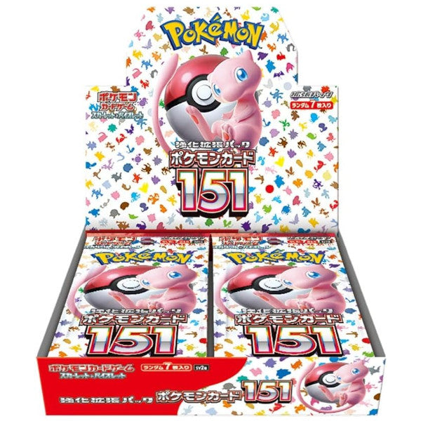 Japanese 151 Pokemon Booster Box