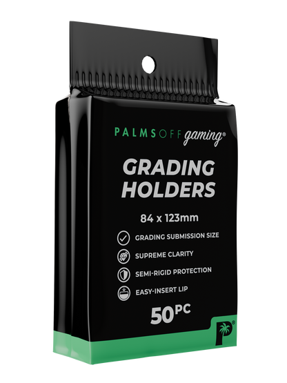 Palms Off Gaming Grading Holders - Semi Rigid 50pc