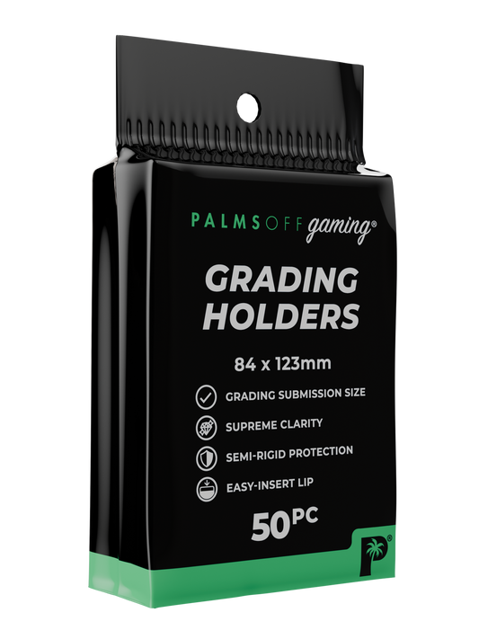 Palms Off Gaming Grading Holders - Semi Rigid 50pc