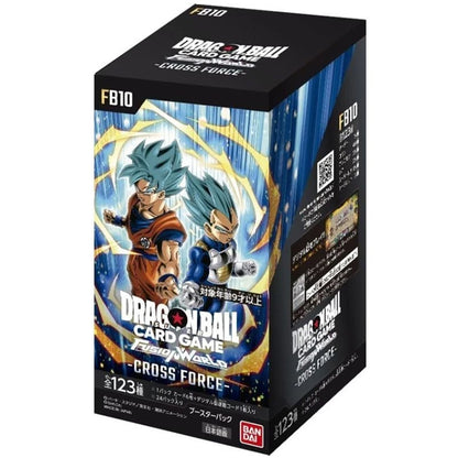 Dragon Ball FB-10 Cross Force Booster Box - Japanese