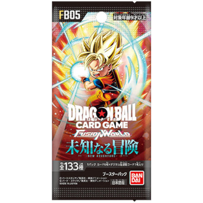 Dragon Ball Super Fusion World New Adventure Booster Box – Japanese FB-05