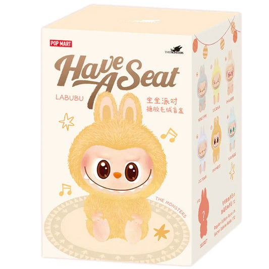 THE MONSTERS Have a Seat Series - Vinyl Plush Pendant Blind Box