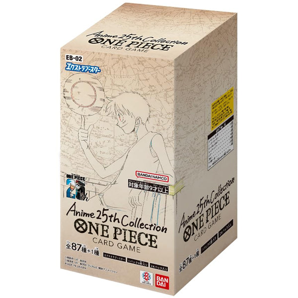 One Piece EB-02 Anime 25th Collection Booster Box - Japanese