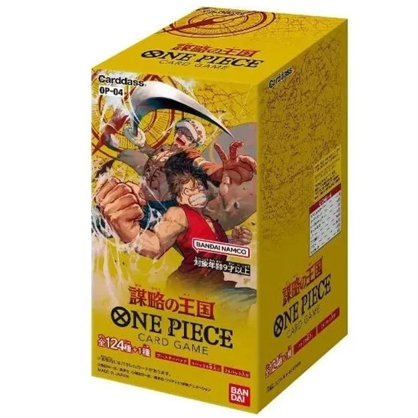 One Piece Card Game Kingdoms of Intrigue OP-04 Booster Box - Japanese