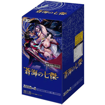 One Piece OP-14 The Azure Sea's Seven Booster Box - Japanese